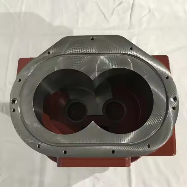 Portable screw air compressor head 1616714601 1616714700 exhaust side air inlet air end atlas copco