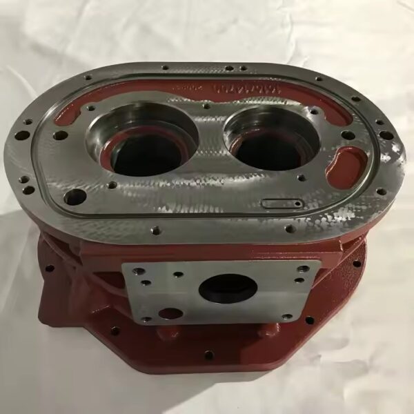 Portable screw air compressor head 1616714601 1616714700 exhaust side air inlet air end atlas copco