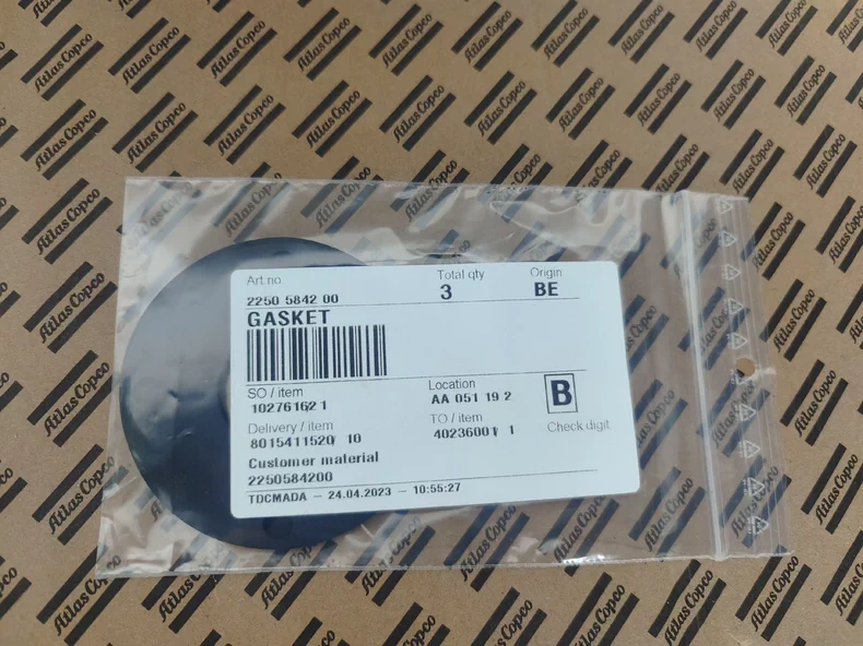 2250584200 Atlascopco Top suppliers in China Atlas air compressor gasket